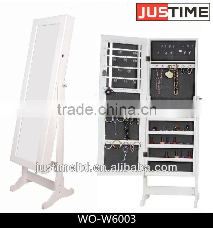 WO-W6003 Customize Color Bedroom Wall Mirror ,Schmuck Kabinett, Home Decorations Storage Mirror