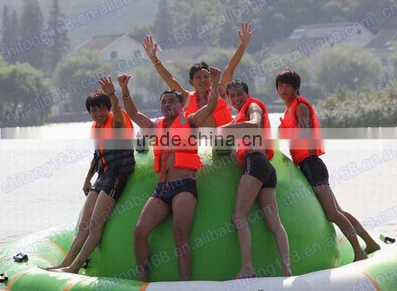 Stimulating Floating Inflatable Water UFO Seesaw