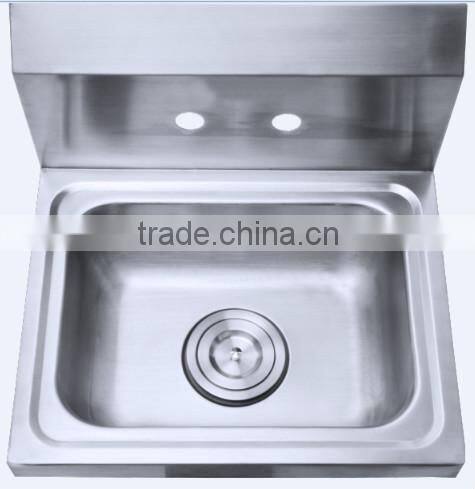 304 stainless steel wall mounted sink for outdoor