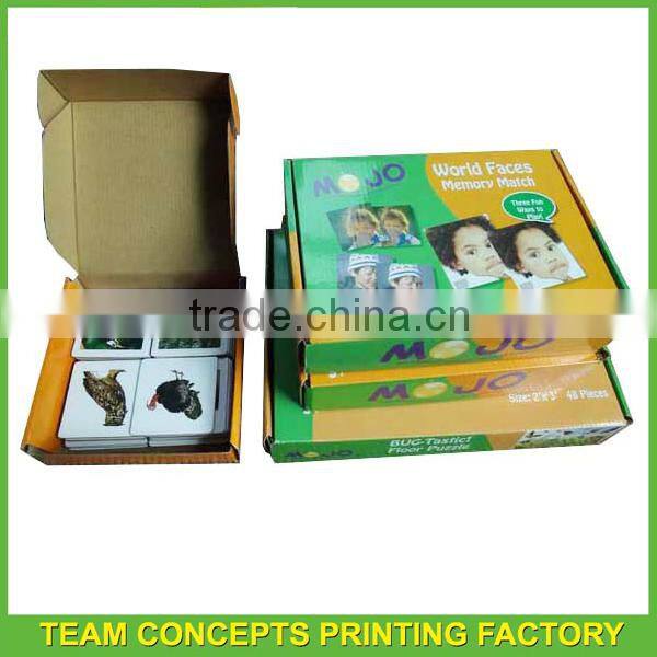 Printing factory custom card game for kids