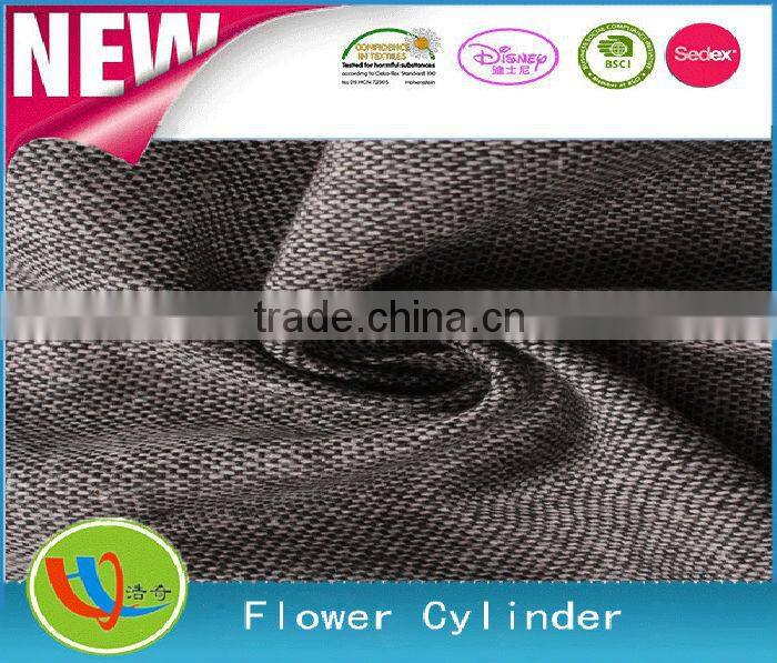 2014/2015 hot China yarn dyed Steel Tweed polyester fabric