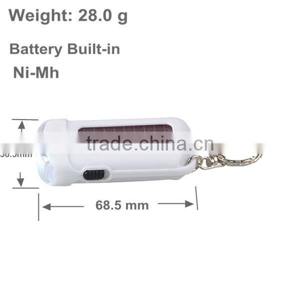 High quality 2 led Mini solar torch Portable Style