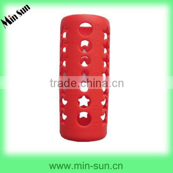 Heat Insulated Silicon Baby Feeding/Milk Bottle Cover