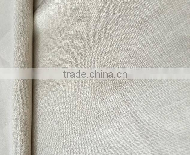 China supply linen rayon fabric 10*10/44*38 linen rayon blended dyed fabric