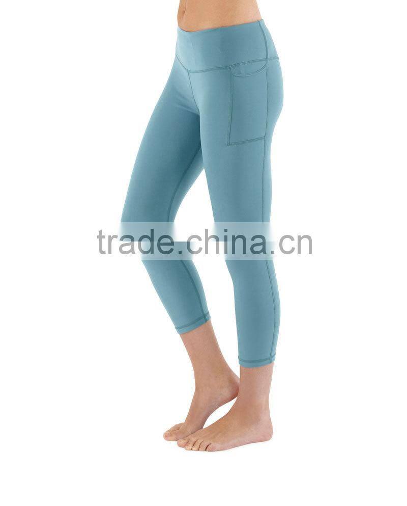 Polyester Spandex Yoga Capri, Skinny Sports Pants, Dri Fit Gym Wear, Sexy Belly Dance Tights, Fitness Yoga Leggings