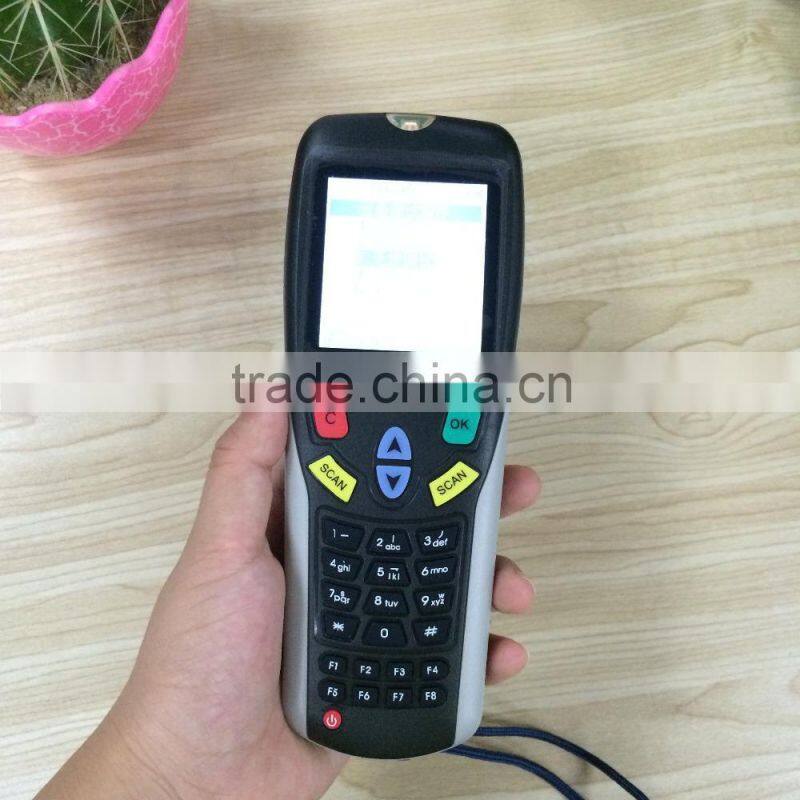 Handheld data collector for express logistics mobile gprs barcode scanner low cost handheld rfid reader HDT3000