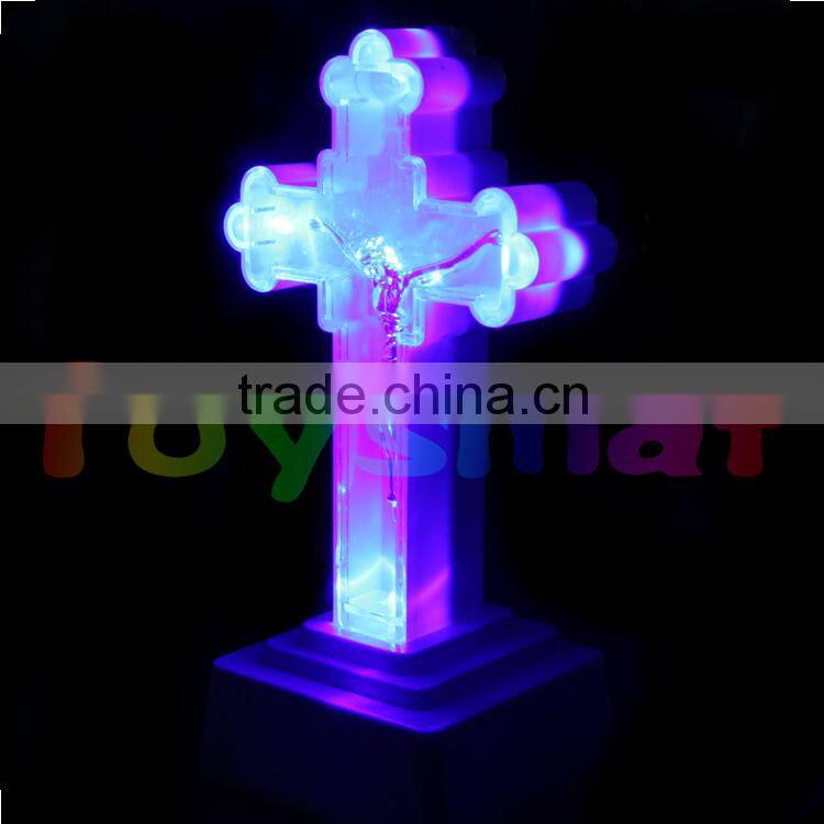 Led light up christian cross manufacturer wholesale