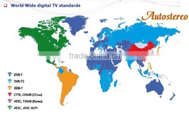 Autostereo DVB-T2 MPEG-4 Car Digital TV Receiver for TV Show Car TV Tuner Car TV Box