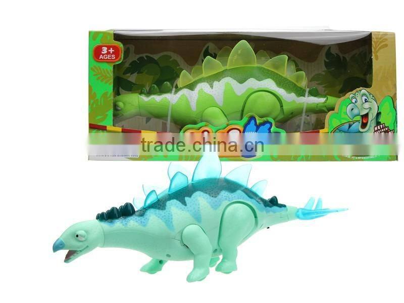 DD0401211 yellow green long neck Walking Roaring Dino