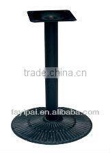 cast iron black restaurant table base F21
