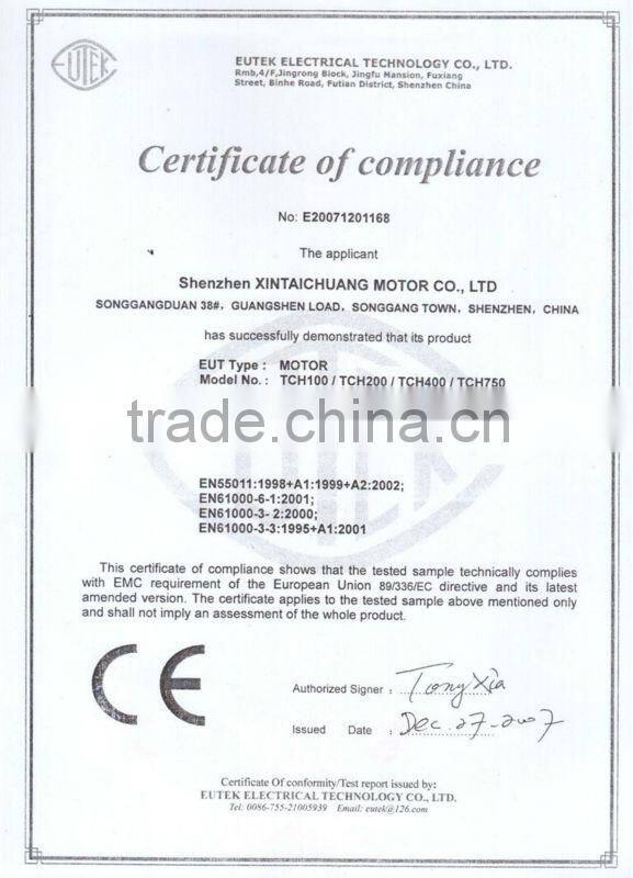 TCG Frequency Converters for AC drive Speed control