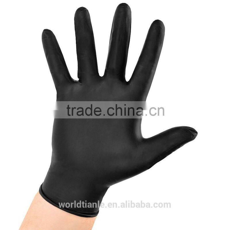 Disposable colored vinyl gloves,pink 3g vinyl gloves