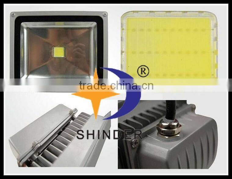 ip 65 color changing outdoor led lantern 50w flood light with g12 to e27 lampholder made in china