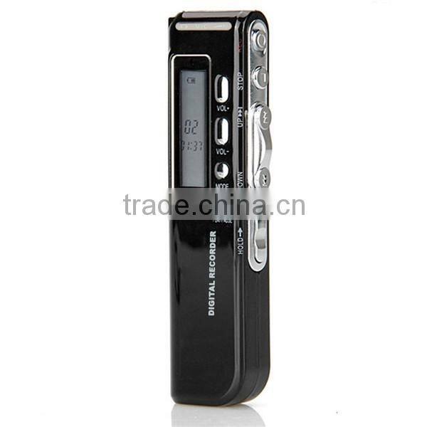 8GB USB VOR Rechargeable Digital Audio Voice Recorder Pen 650Hr Dictaphone MP3 Player