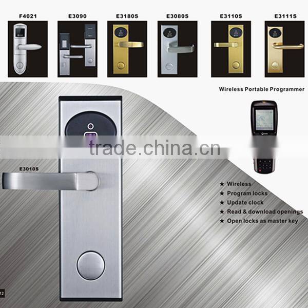 2015 Smart card lock for hotel use, hotel door lock card reader