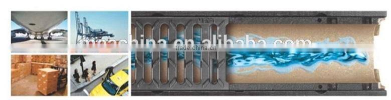 MEA U200 Polymer concrete drain channel