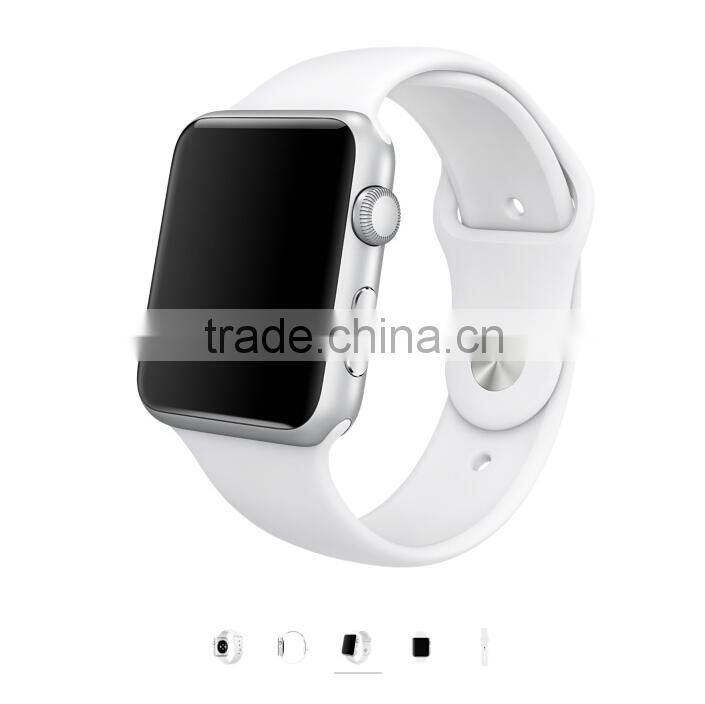 Smart Watch Silicone Fitness Watch Band Wrist Band Replacement Wristband for Apple Watch