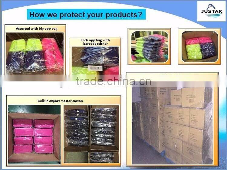 2016 New Model Strip Pattern Clear Vinyle PVC Travel Cosmetic Makeup Kit Bag for ladies