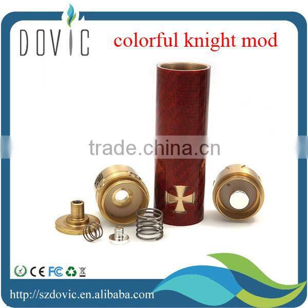 popular elegant 18650 knight mod clone with copper pin and magnetic switch
