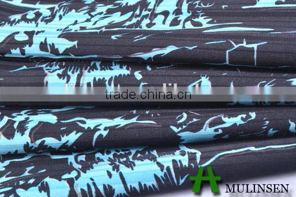 Mulinsen manufacturer stretch with twist cheap satin fabric composition