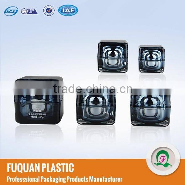 acrylic Square jars for cosmetic cream