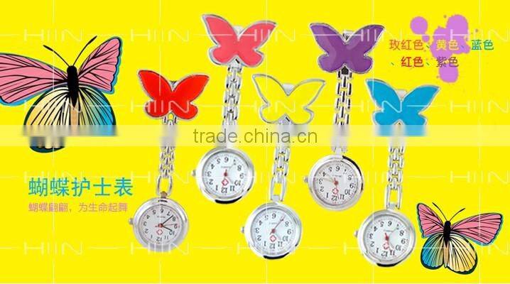 Woman big famous top brand waterproof smile nurse watches