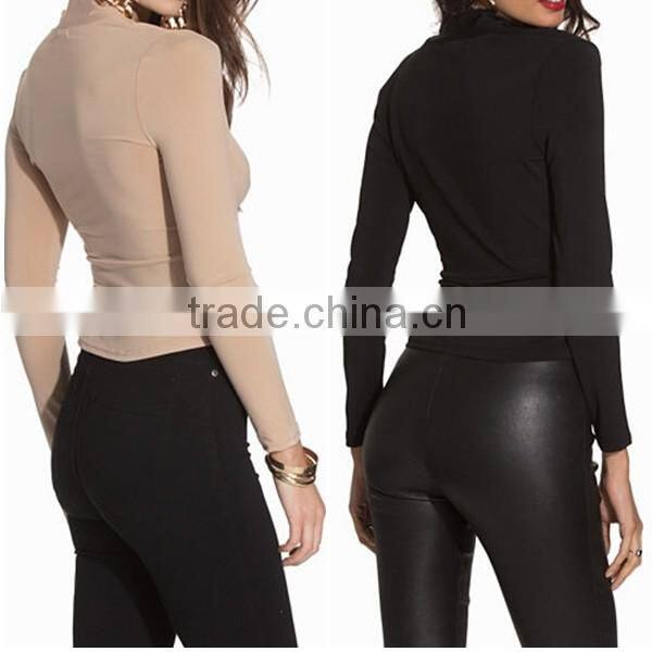 2016 Lastest Design Fashionable Twisted Lady Top