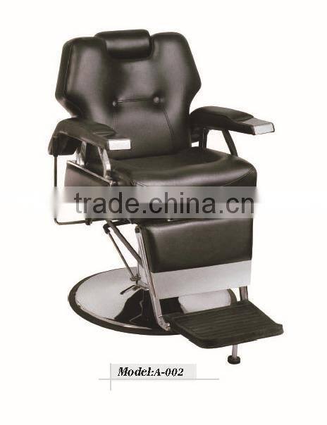 Man's barber chair salon styling chair with pedal antique furniture beauty salon