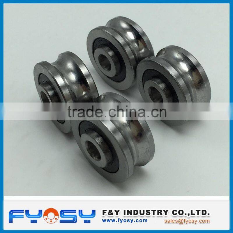 SG15 U groove track roller bearing 5X17X8MM guide bearing guide wheel bearing U groove bearing