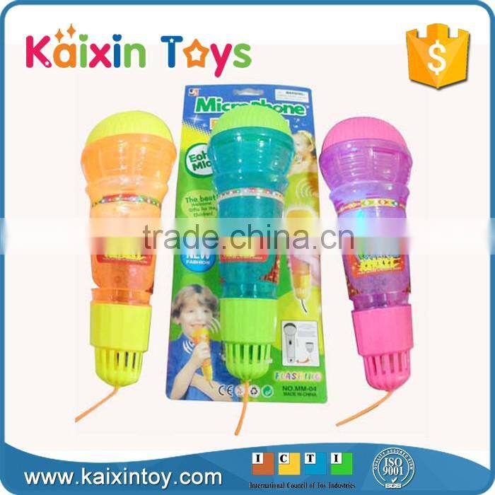New microphone kids light up toys with light EN71