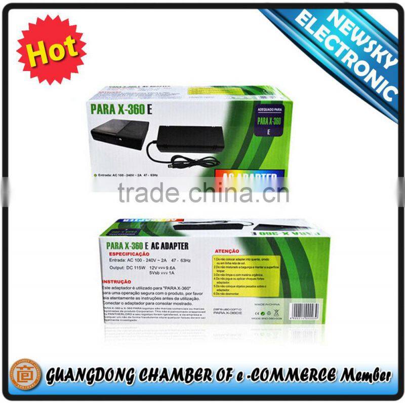 high quality power ac adapter for xbox 360 power supply
