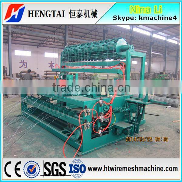 Easy to Operate! Full Automatic Grassland Fence Wire Mesh Weaving Machine