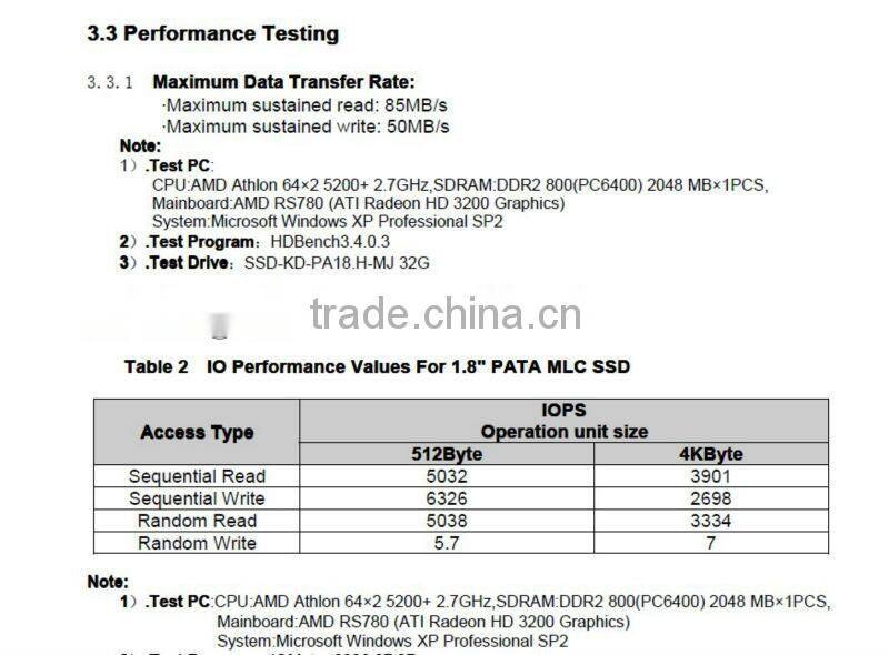 PATA Falsh module 40pin vertical