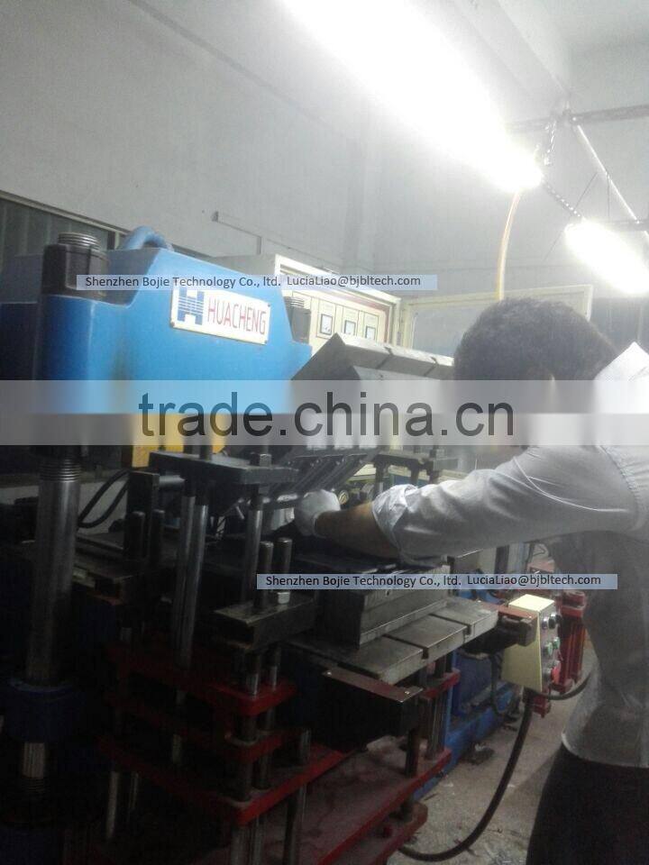 Kids Design with Handle Protective Silicone Rubber Tablet Case for iPad air 2