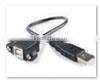 USB B Female Panel Mount Cable to 5 Pin Mini USB Cable