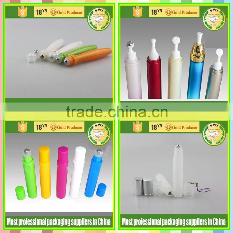 24 hours feedback odm available 5ml glass roll on bottles with stainless steel roller ball