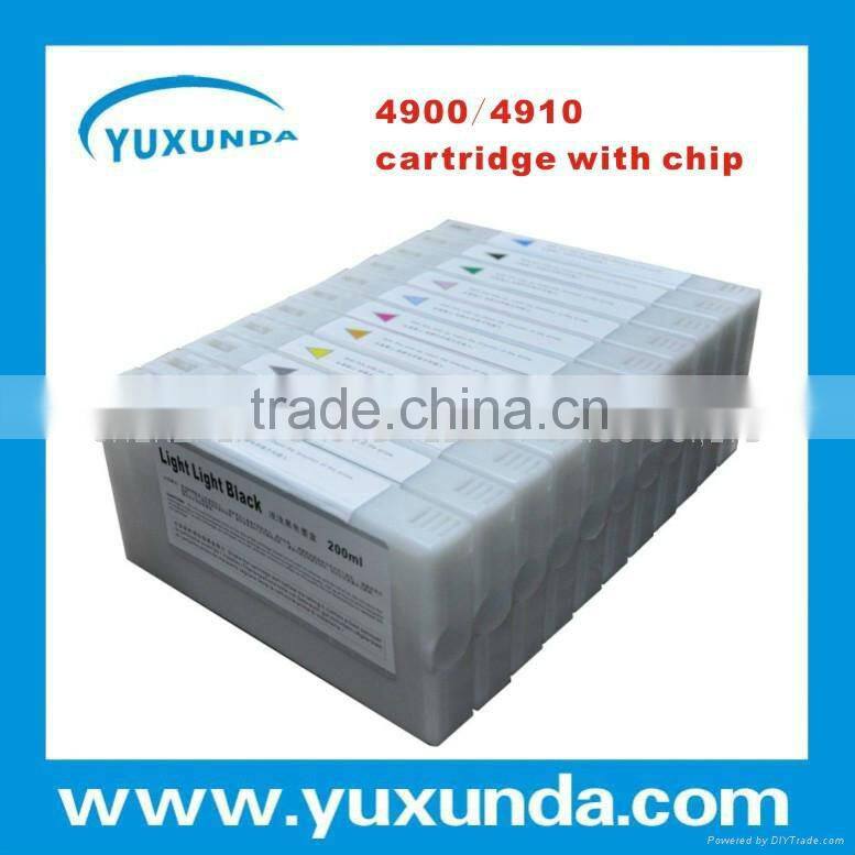 220ml with ink bag cartridges for EPSON 4900 4910