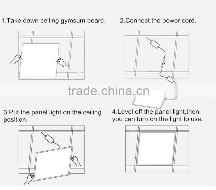 1-10V Dimmable High CRI Ultra Thin 5Years Warranty 600*1200 LED Panel Light