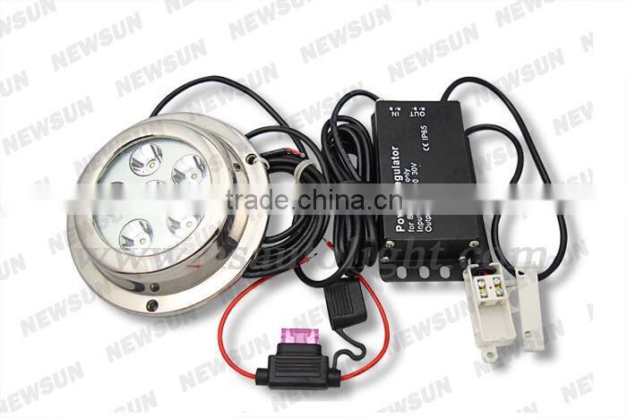 18w Stainless Steel LED Aquarium Light For Marine Use Pool Light For Barge