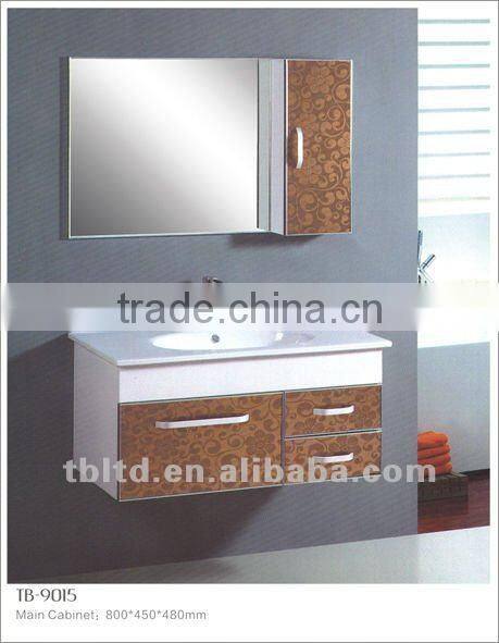factory made directly sanitary ware PVC BATHROOM CABINET & bathroom furniture