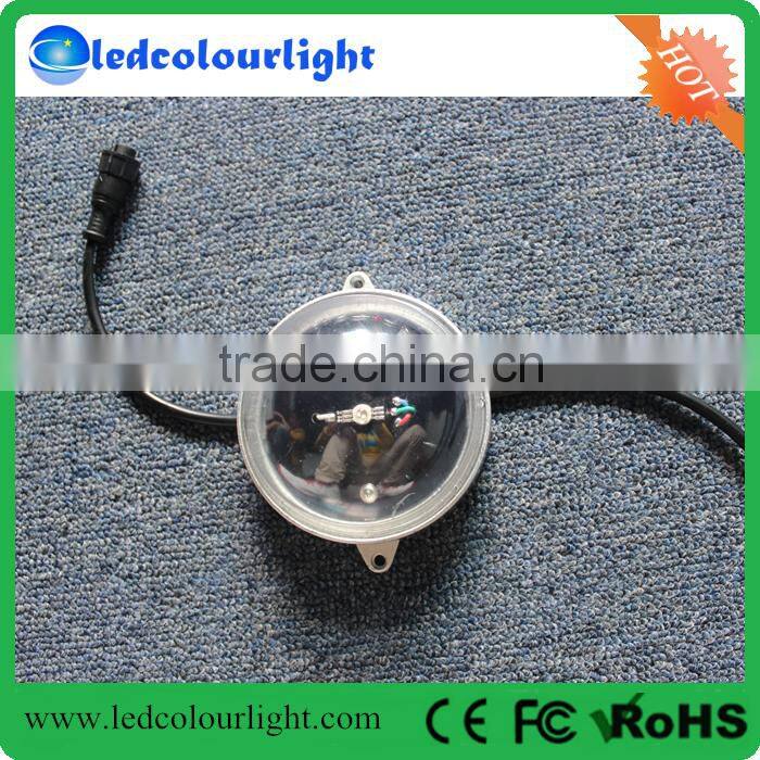 100mm smd5050 rgb dmx led pixel point light pixel christmas lights