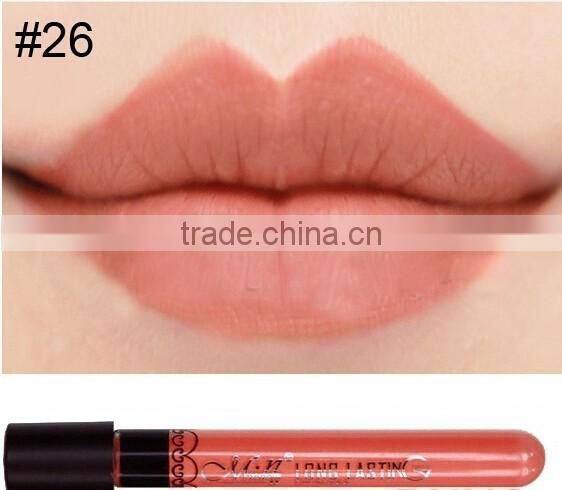 Menow 38colors matte lipstick waterproof long lasting liquid peel off lipstick