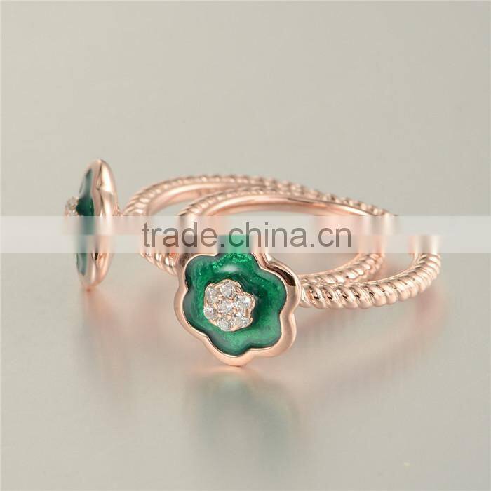 Online Shopping Paypal Payment New Model Lotus Design Rings For Women