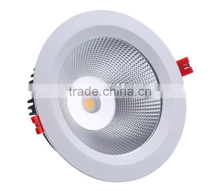 85lm/w Ra80 beam angle 35/60 degree 6 inch 12w led downlight cob