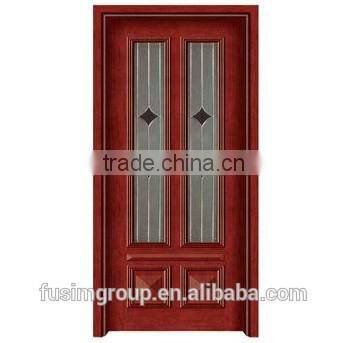 Surface finished Interior wooden door with elegant design Italy style
