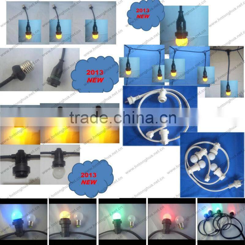 B22 1W LED G40 color light bulbs IP45/IP65 CE&ROHS