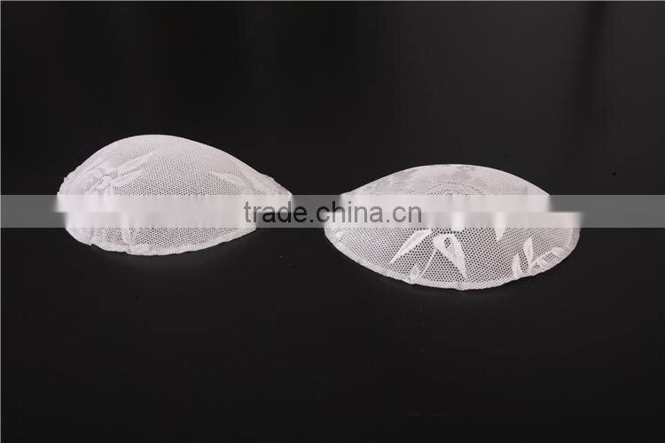 Latest design backless self adhesive seamless paded breast lace cloth bra