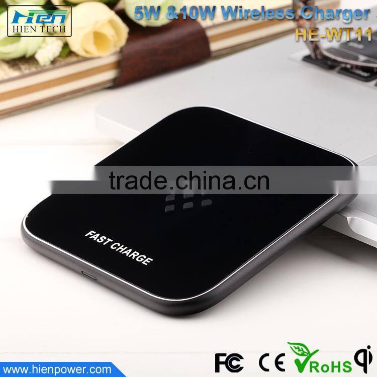 9V1.7A fast QI Wireless Charger for Mobile phone 10W