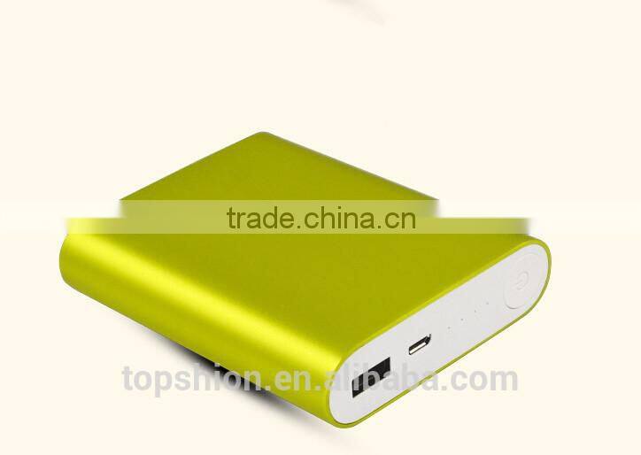 Metal Skin Power Bank USB Power Case For Smartphone