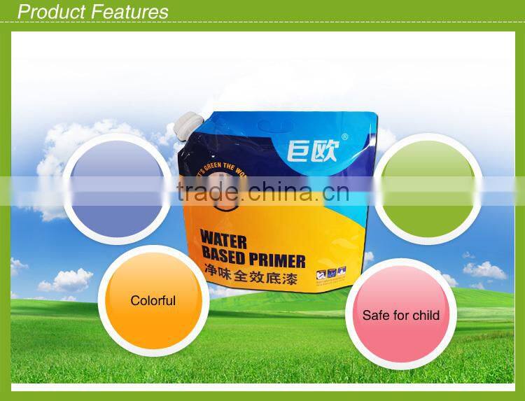 environmental washable interior wall paint for children room/interior wall emulsion paint